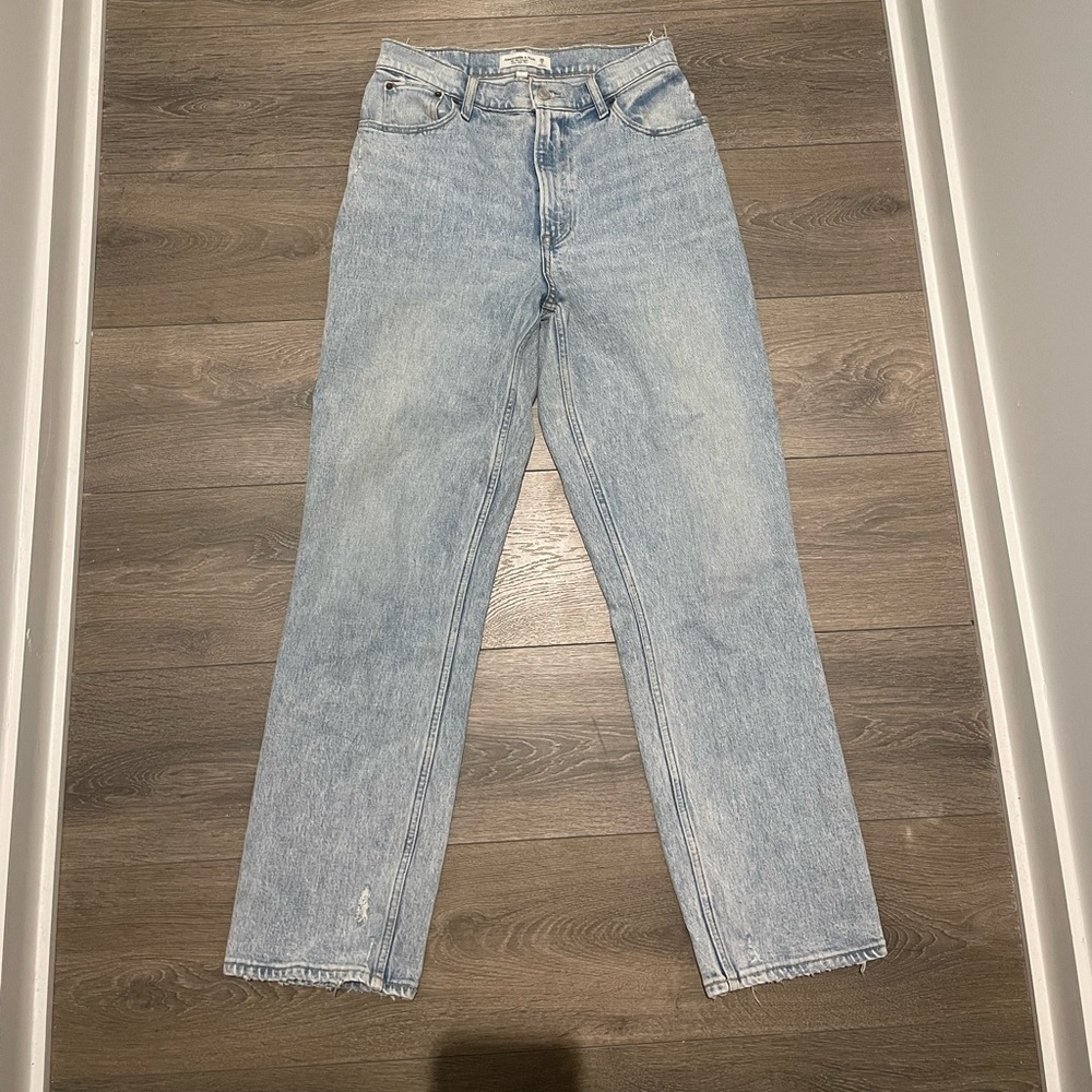 Abercrombie Curve Love 90s Straight Jeans